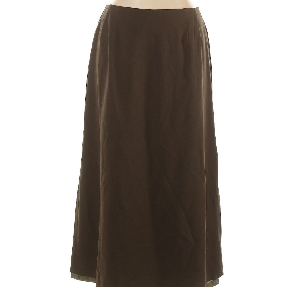 Oscar by Oscar De La Renta Midi Skirt 16W NWT